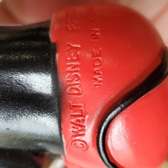 Disney Vintage Made in Korea 80'S Rubber Micky & Minnie Mouse original price tag - Picture 4 of 13